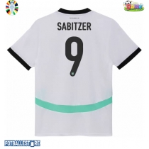 Østerrike Marcel Sabitzer #9 Bortedrakt Dame EM 2024 Kortermet